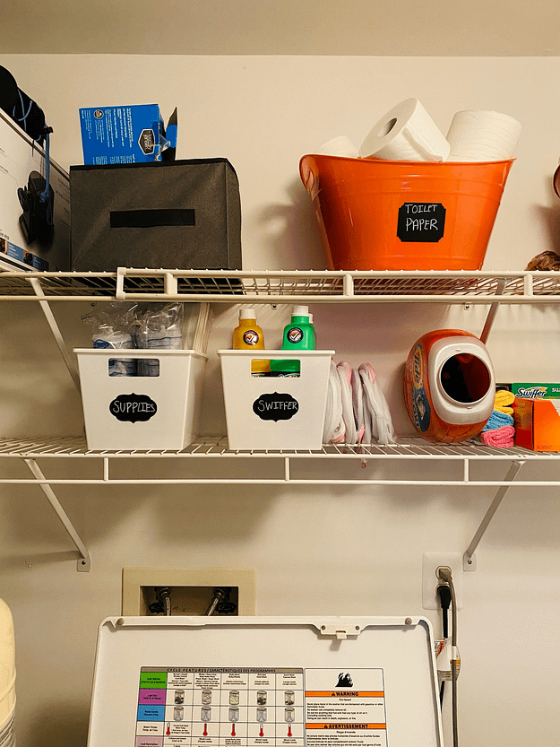 small laundry room organization ideas