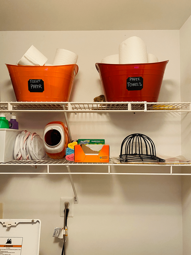 small laundry room organization ideas