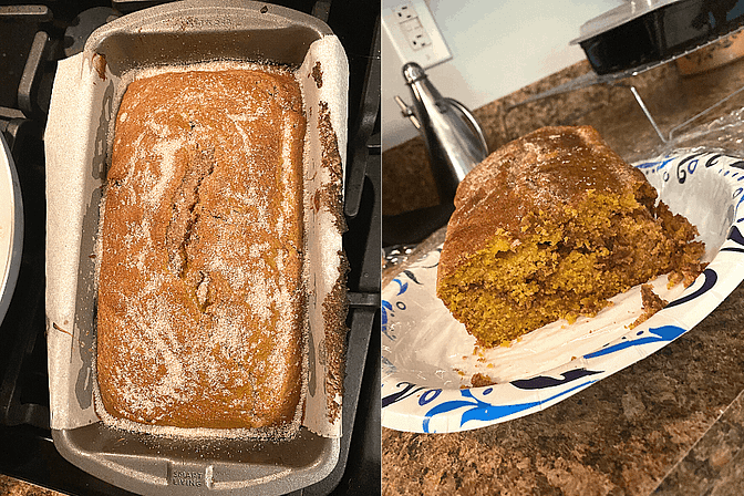 pumpkin bread recipe