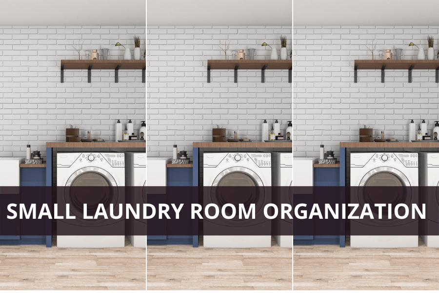 small laundry room organization ideas